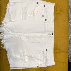 Brand new! Never used white shorts